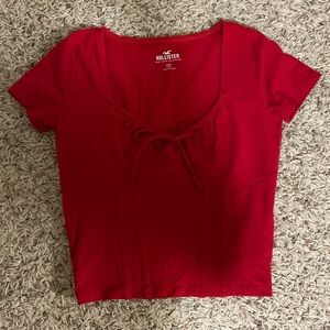 hollister baby tee small
